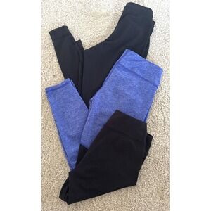 Girls Active Tween Lot of 3 Pairs of Leggings Shorts Dance 90 Degrees Sz 10 12